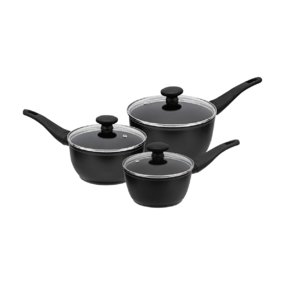  Set 3 cratite, Thermo Smart, Non-Stick, cu capac Prestige